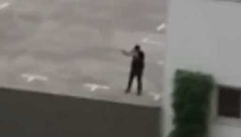 Screen grab of shooter number two