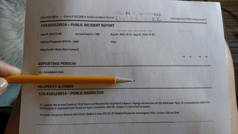 Shawn Lucas death public incident report