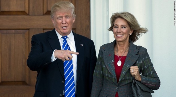 Donald Trump Announces Pro-Common Core Betsy DeVos as Education Secretary — David Icke latest headlines