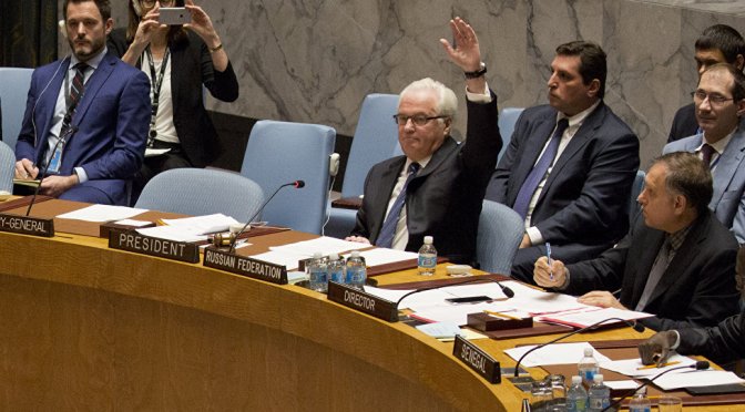 Damascus Grateful to Russia, China for Vetoing UNSC Resolution on Aleppo — Sputnik International