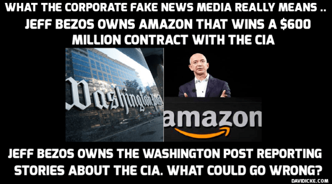 CIA Cloud over Jeff Bezos’s Washington Post — David Icke latest headlines
