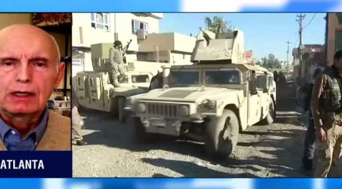 Iraqi forces reach Tigris river for first time