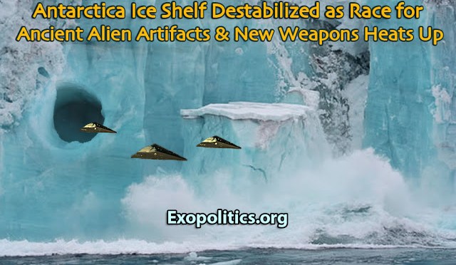 Corey Goode Update: Antarctic Ice Shelf Destabilized as Race for Ancient Alien Artifacts & New Weapons Heats Up | Stillness in the Storm