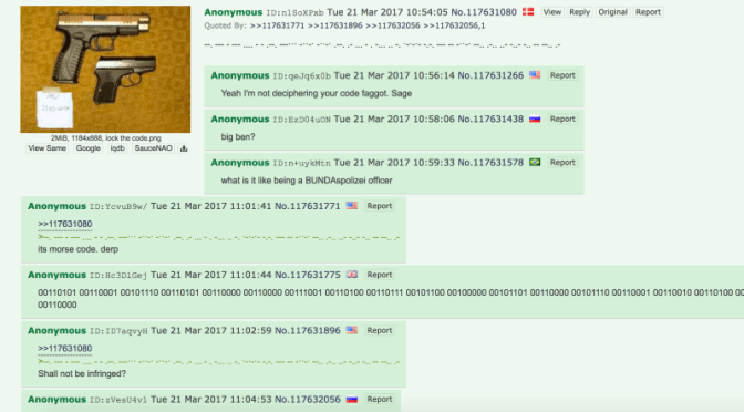 Coded 4chan Post Hinted at Westminster Attack a Day in Advance | Galactic Connection