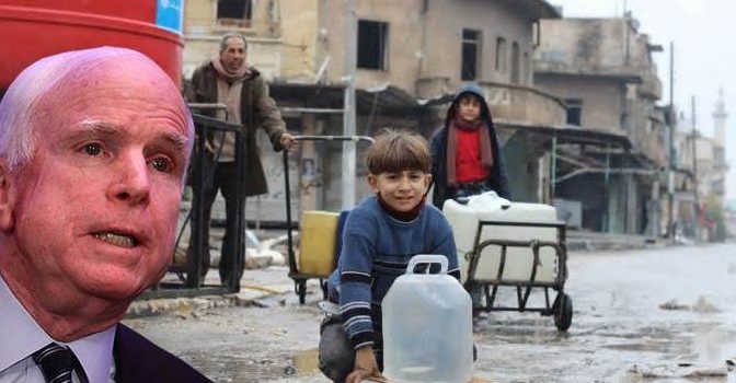 Millions In Syria Without Water After McCain Orders ‘Shut Down’ Of Supply – Your News Wire