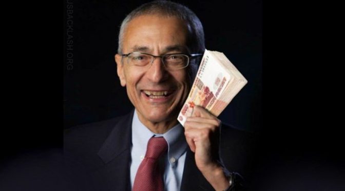 Investigator Says John Podesta Was Paid One Billion Rubles By Russia